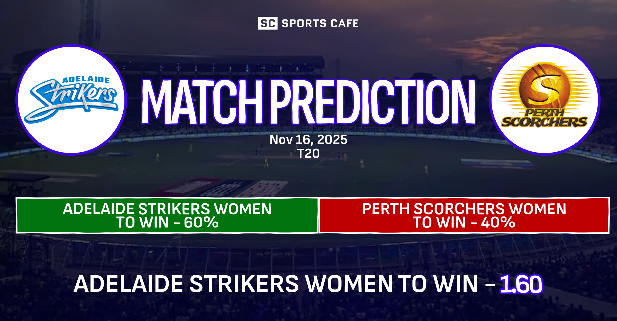 Adelaide Strikers Women vs Perth Scorchers Women